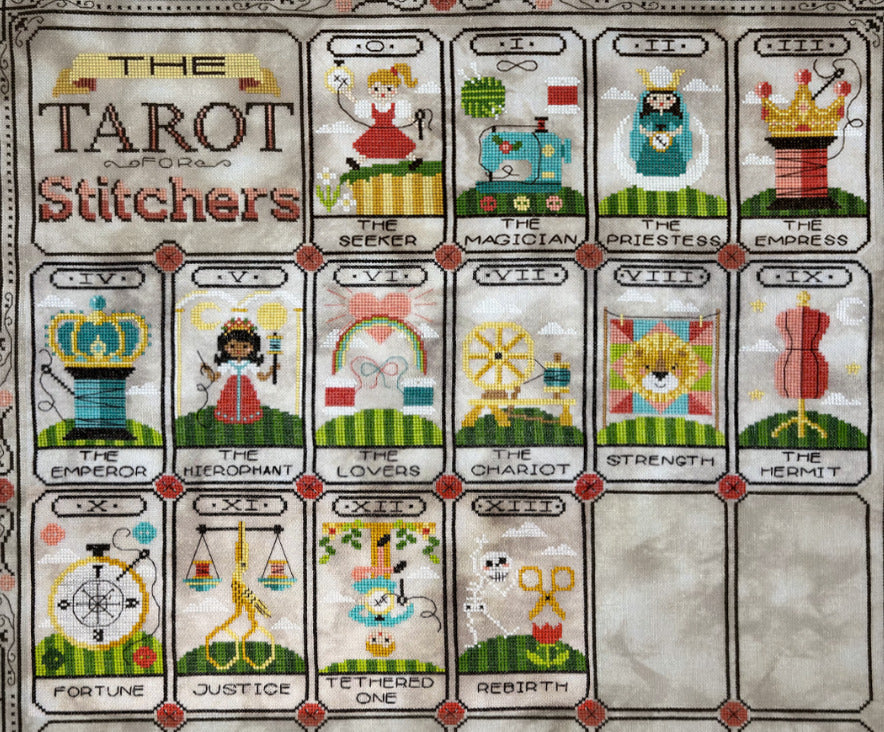 Tarot For Stitchers 7 | Tiny Modernist Inc