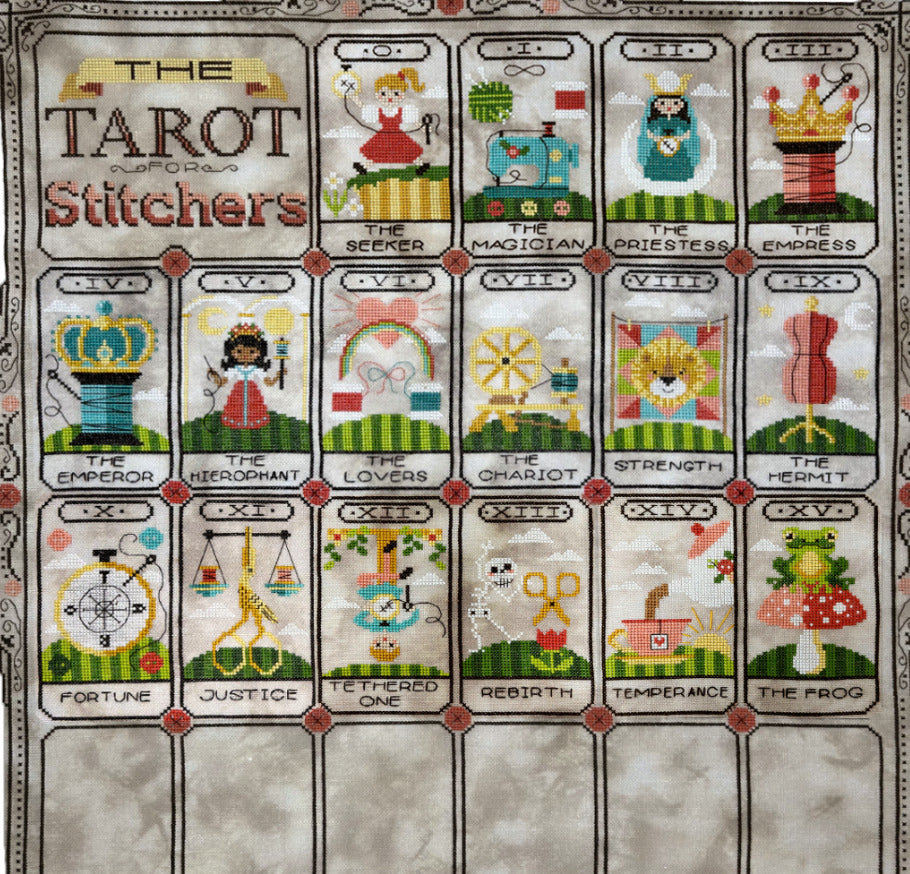 Tarot For Stitchers 8 | Tiny Modernist Inc