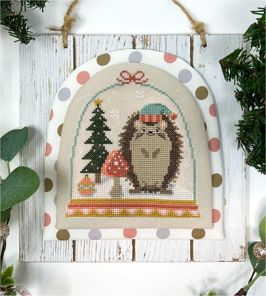 Winter Forest Snowglobe Part 4 - Hedgehog | tiny modernist