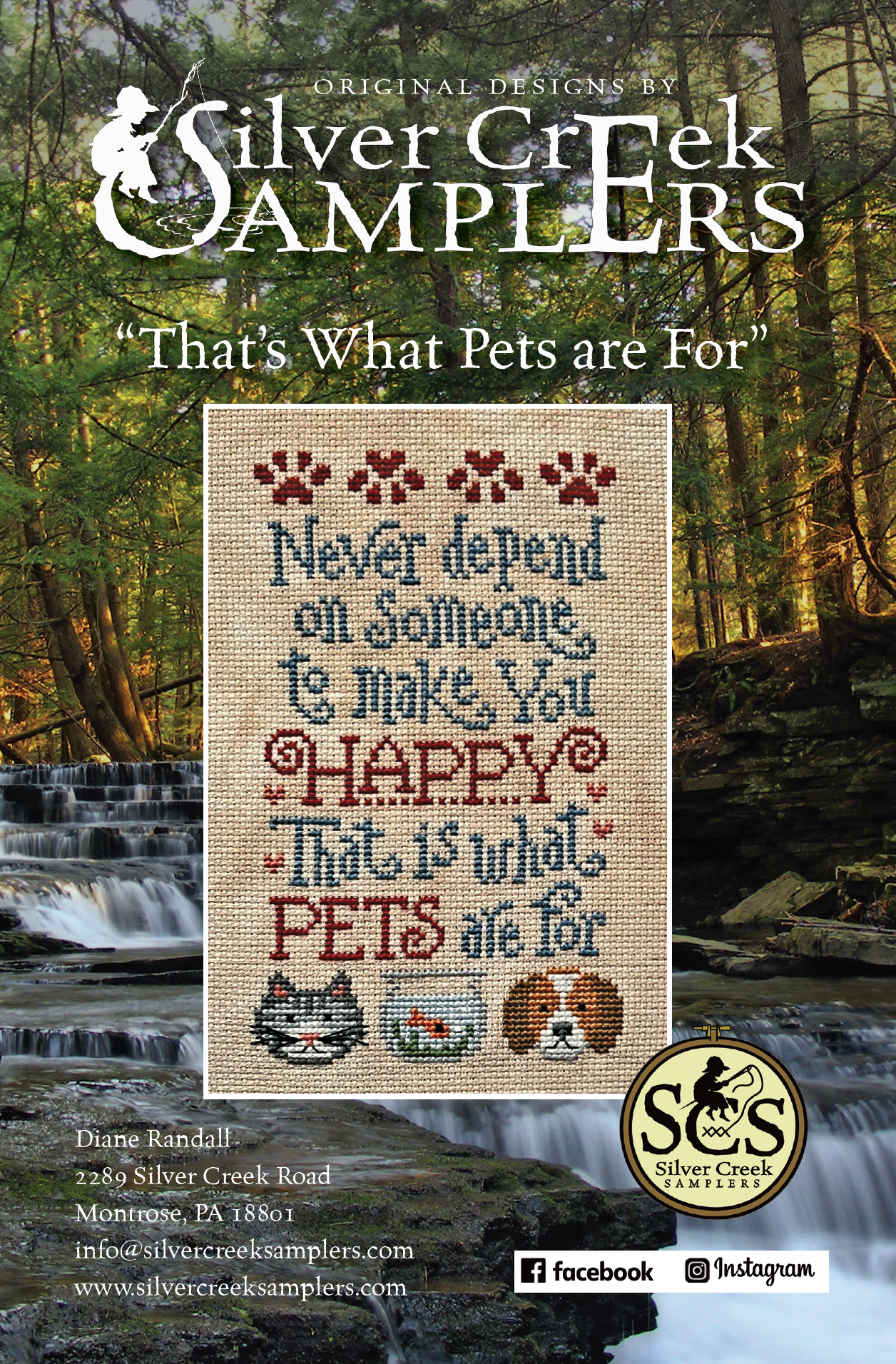 That’s What Pets are For | Silver Creek Samplers