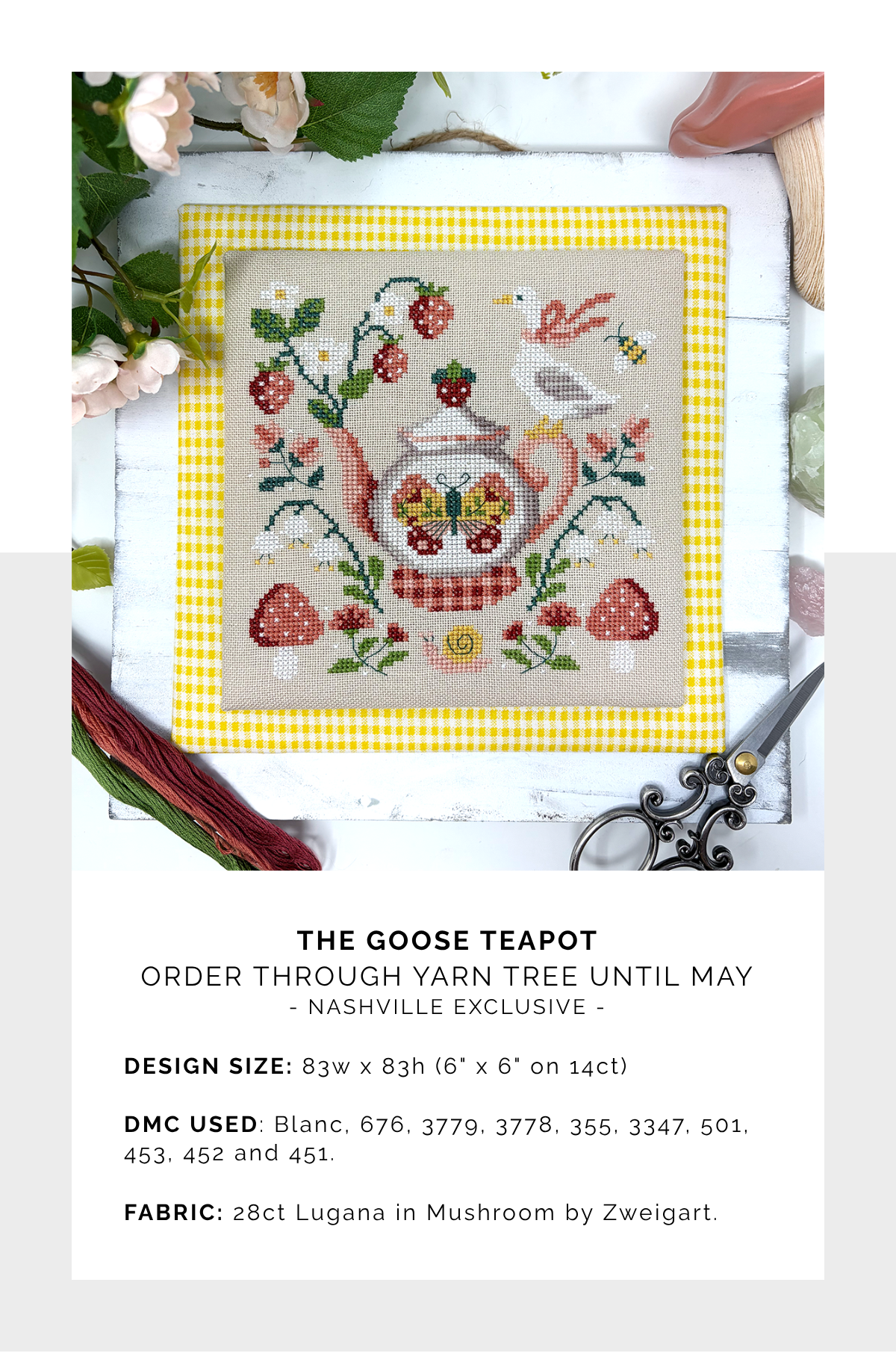 The Goose Teapot | Tiny Modernist (Yarn Tree Exclusive)