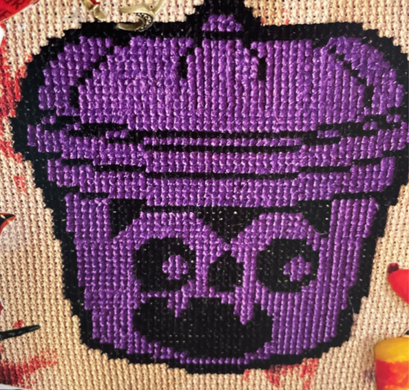 Halloween Buckets - Vampire | Barefoot Needleart