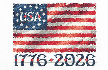 Vintage American Flag 1776-2026 | Imaginating