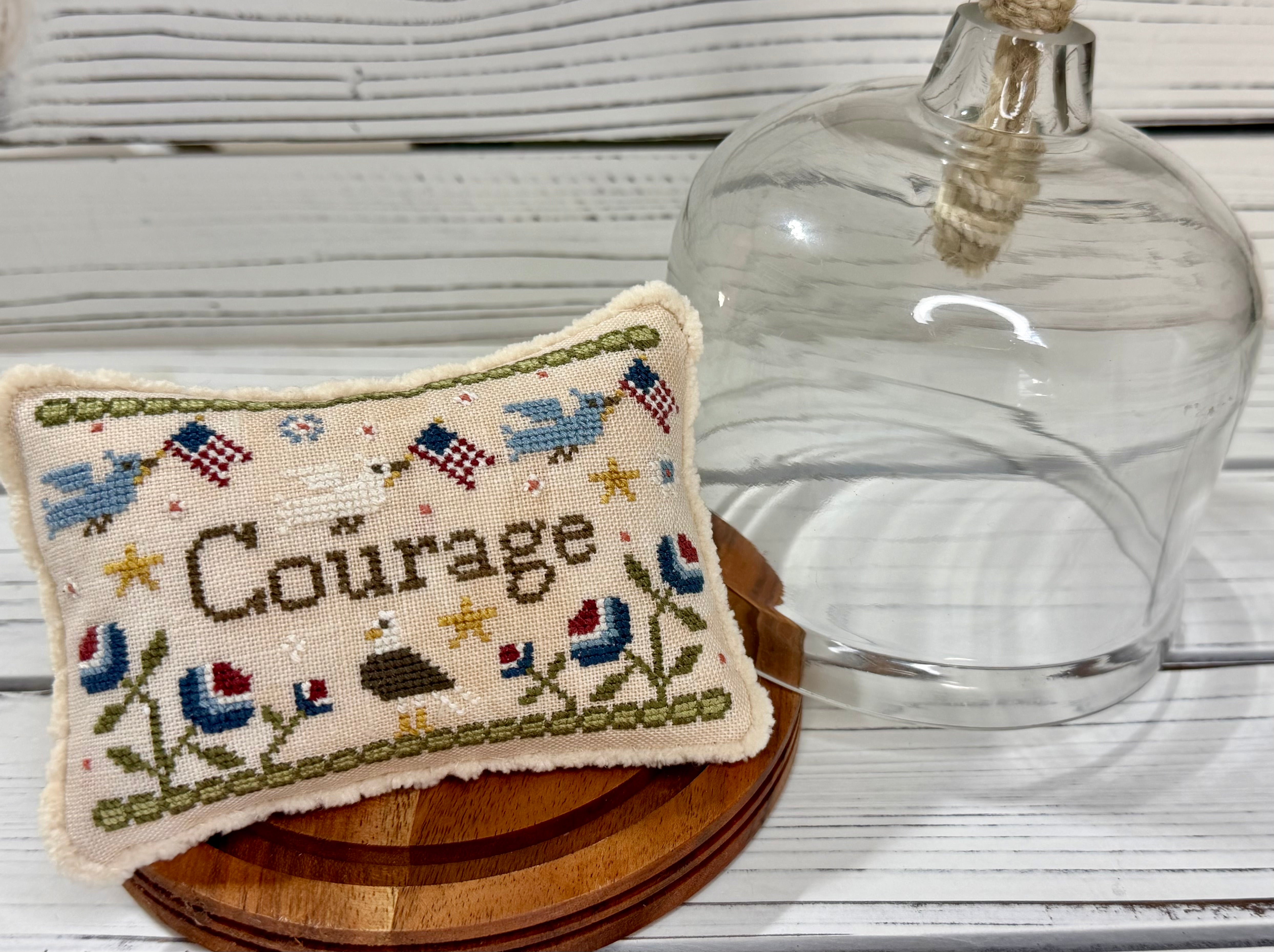 Virtue - Courage | New York Dreamer Needleworks