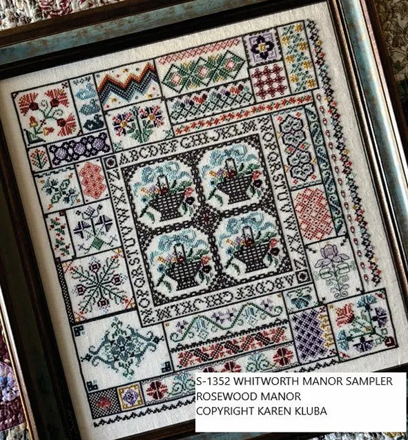 Whitworth Manor Sampler | Rosewood Manor