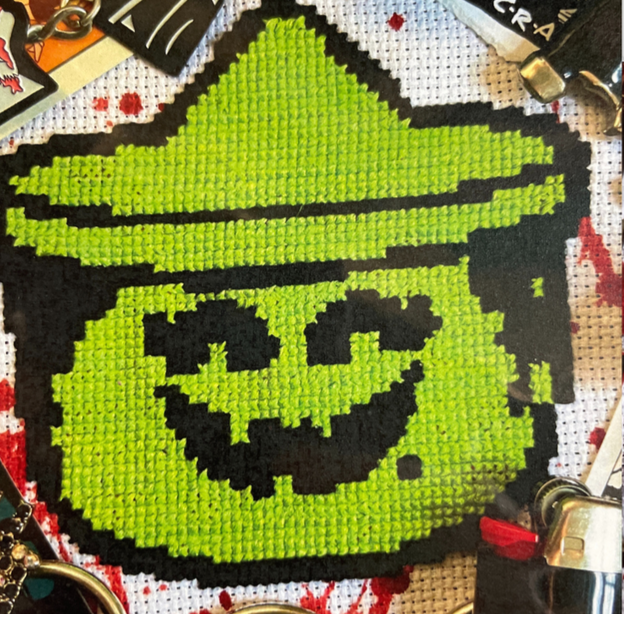 Halloween Buckets - Witch | Barefoot Needleart