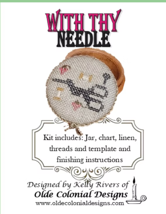 With Thy Needle Kit | Olde Colonial Designs