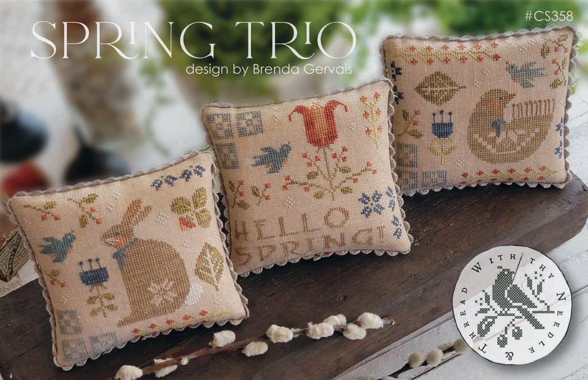 Spring Trio | With Thy Needle &amp; Thread