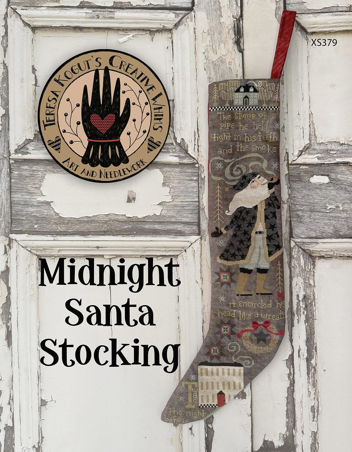 Midnight Santa Stocking | Teresa Kogut