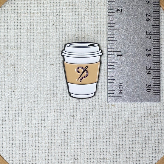 Coffee To Go Needle Minder | StewArt Stitches
