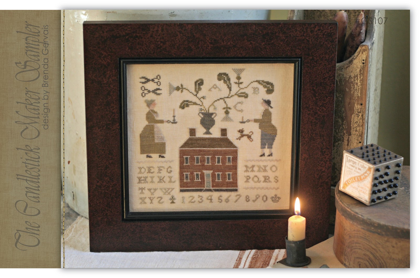 The Candlestick Maker Sampler | With Thy Needle & Thread