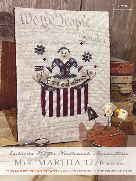 Mrs Martha 1776 (#338) semi kit | The Primitive Hare
