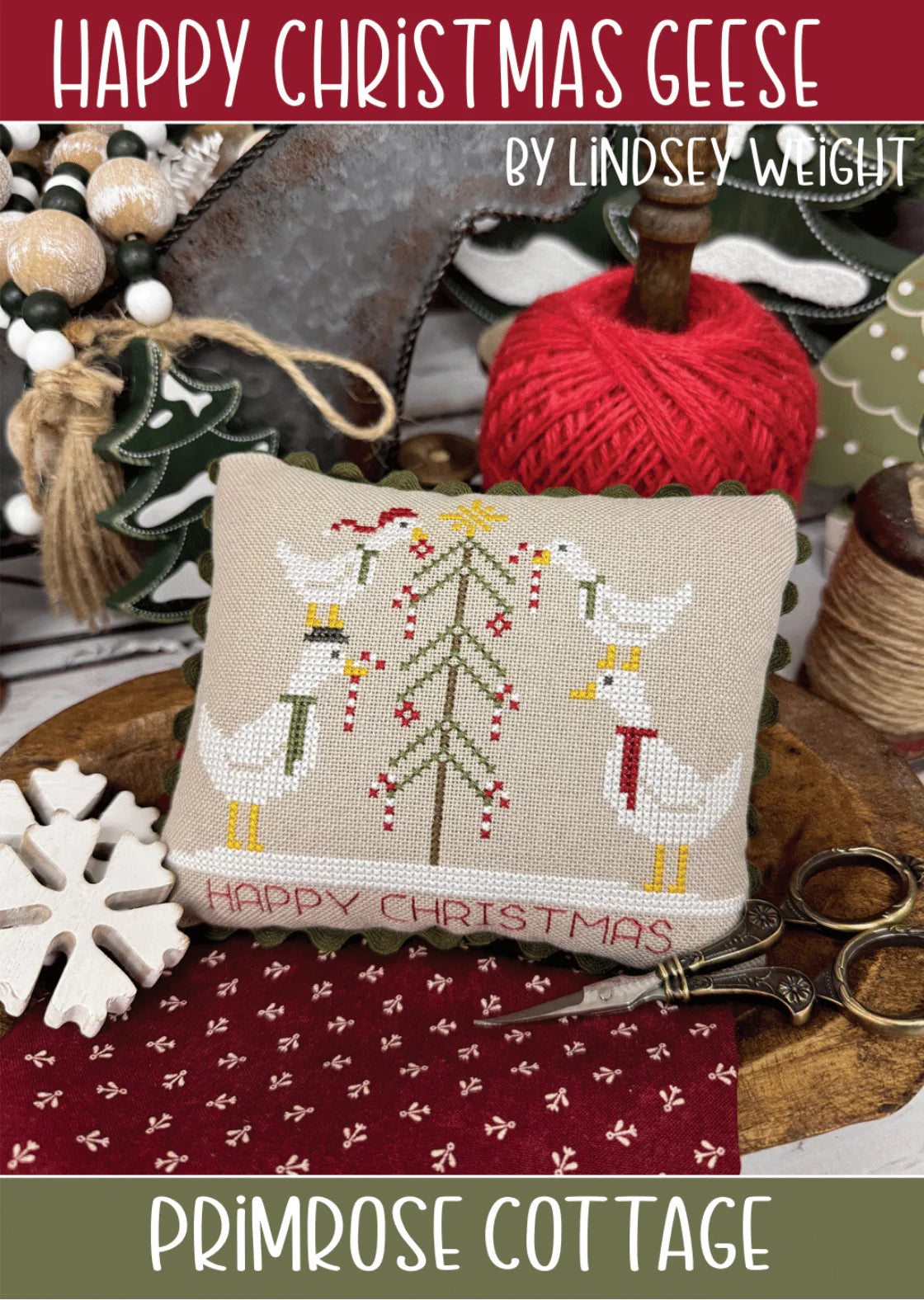 Happy Christmas Geese | Primrose Cottage