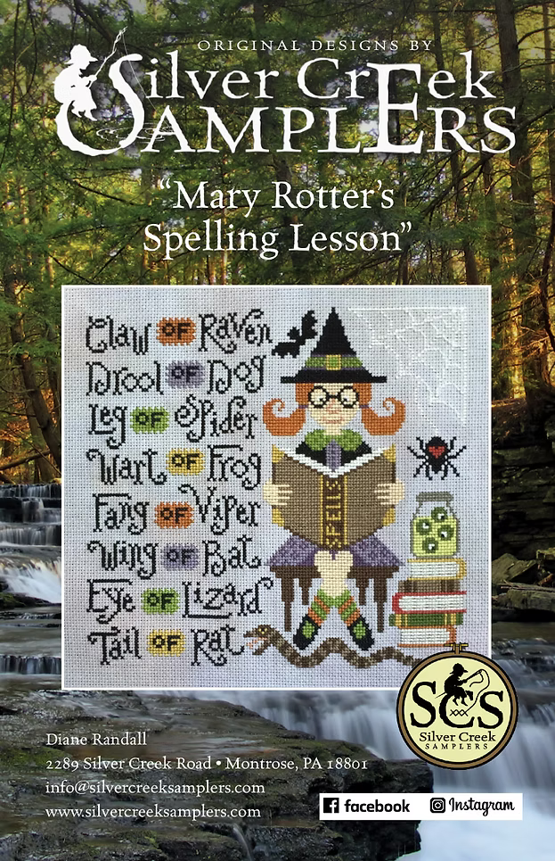 Mary Rotter's Spelling Lesson (#455) | Silver Creek Samplers