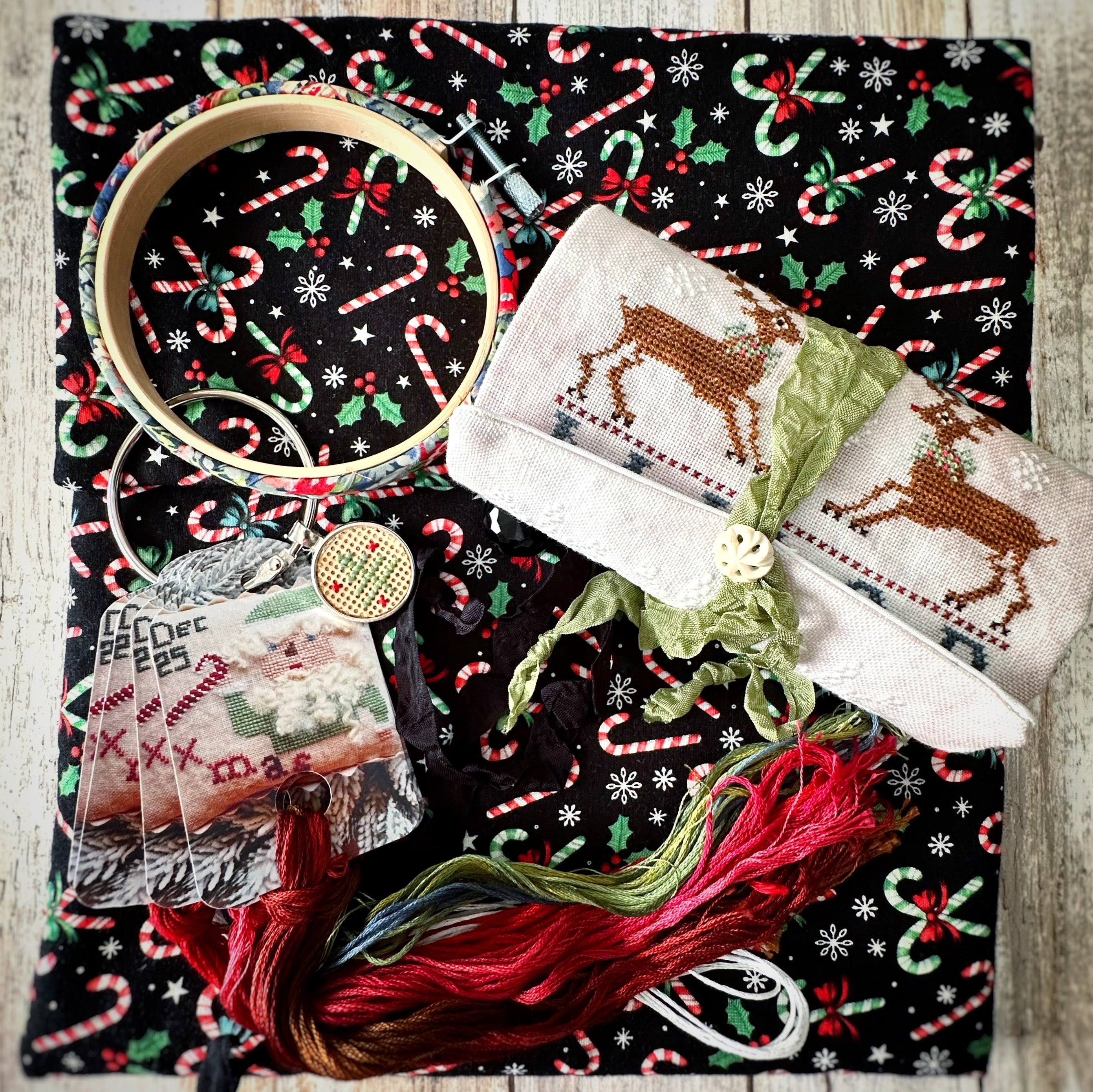 Christmas Needle Roll Class | Liberty Hill Needleworks