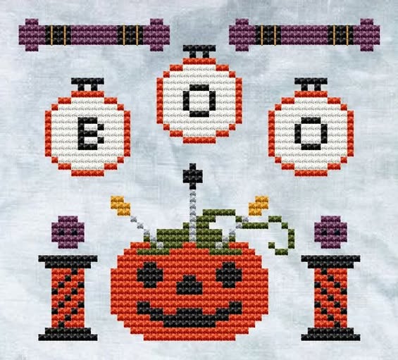 Halloween pincushion | Cute Embroidery by Kate