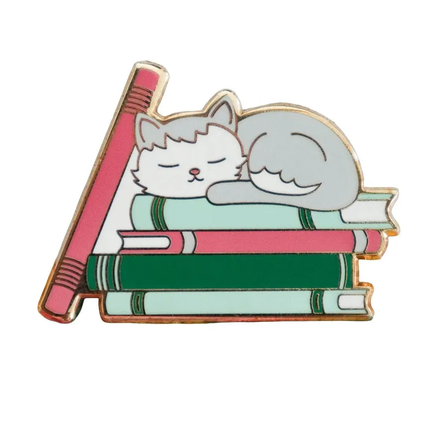 Bookish Cat Needle Minder | Flamingo Toes