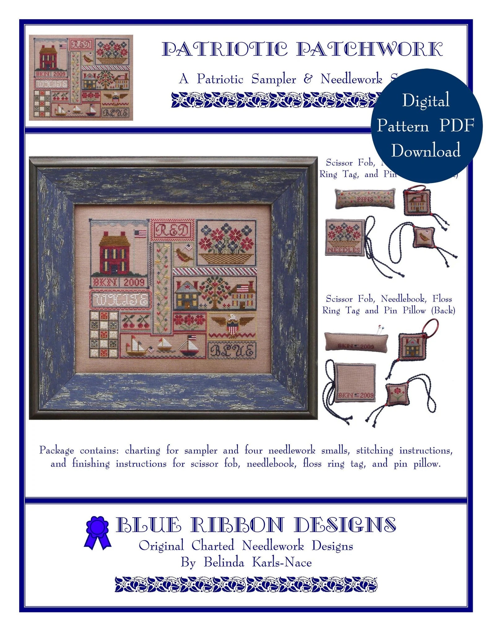 Patriotic Patchwork | Blue Ribbon Designs