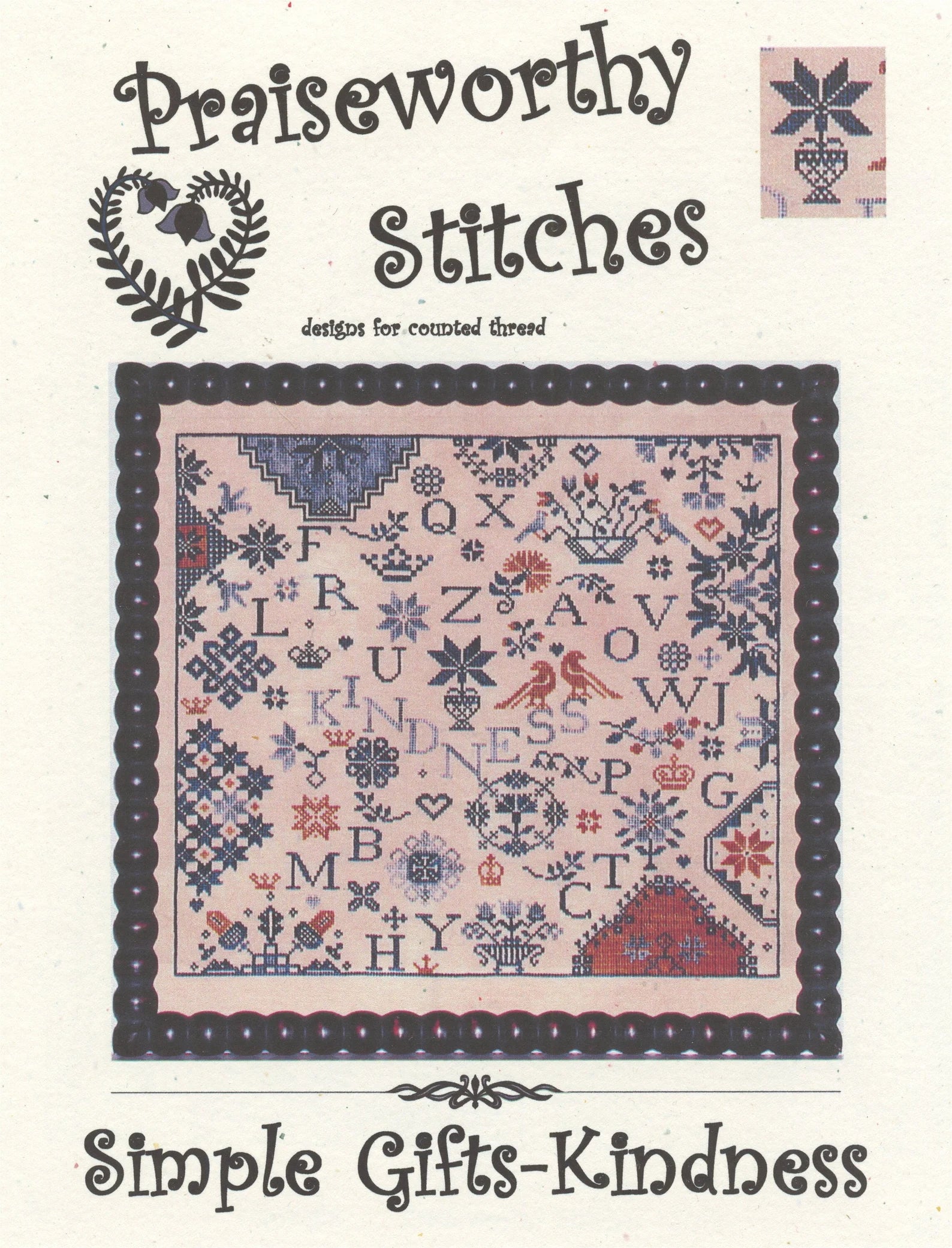 Simple Gifts - Kindness (#1133) | Praiseworthy Stitches