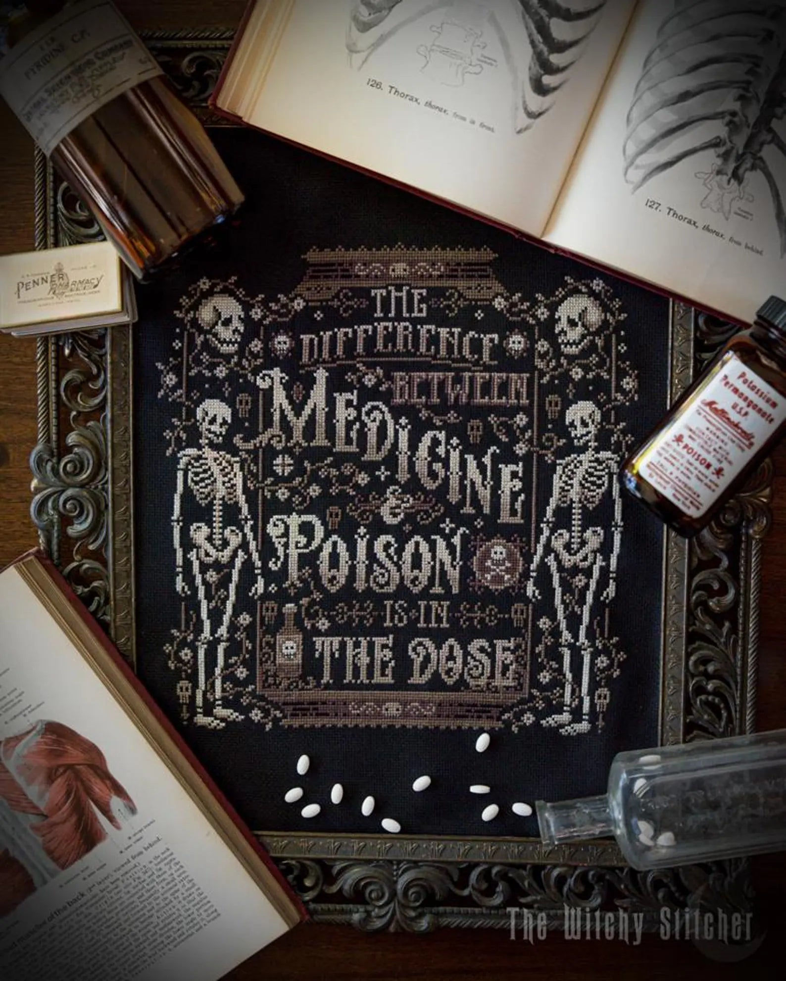 The Difference Between Medicine & Poison | The Witchy Stitcher