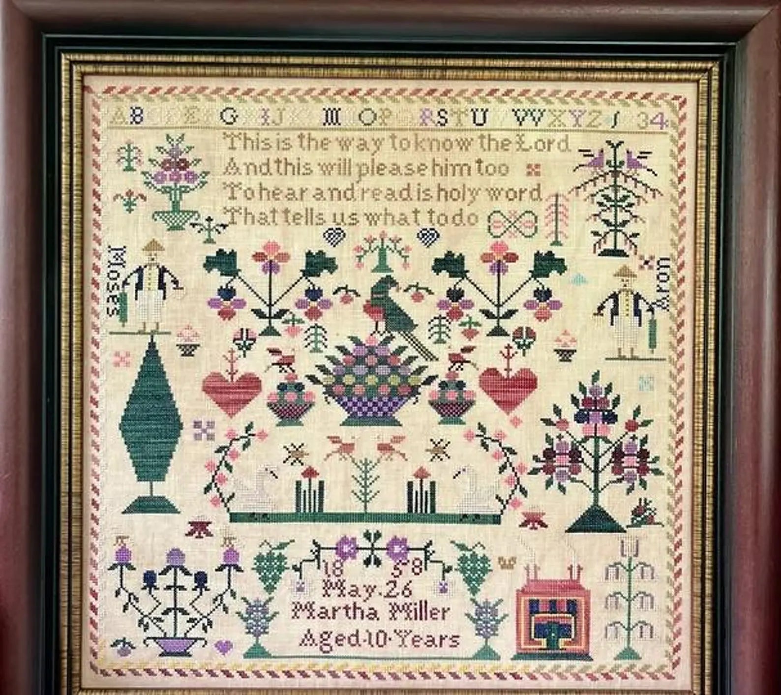 Martha Miller 1858 | Running with Needles & Scissors