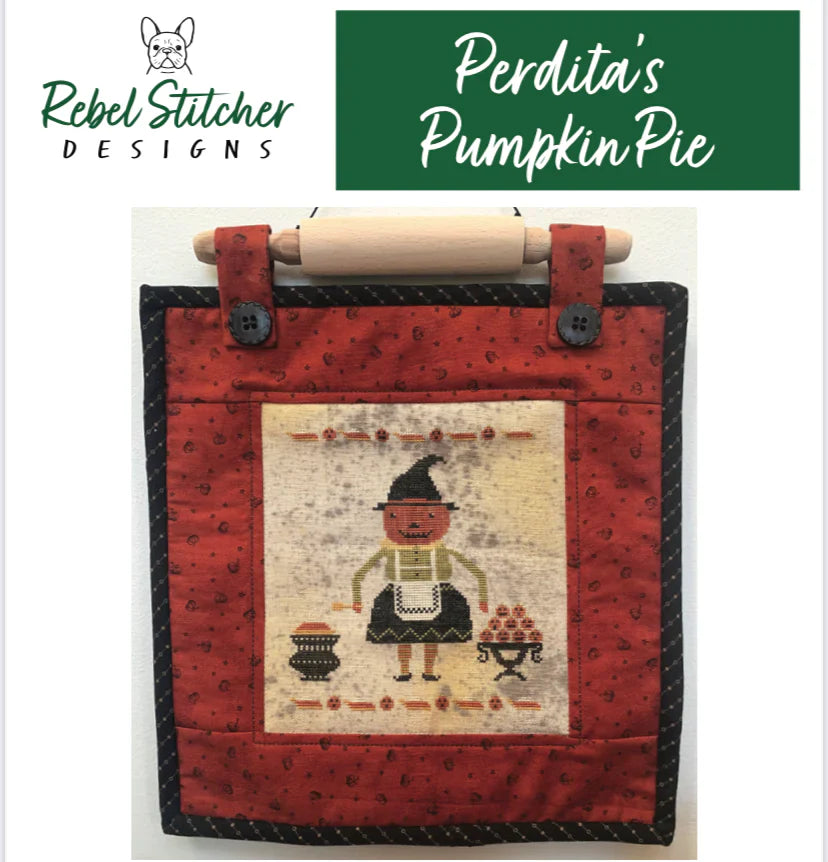 Perdita's Pumpkin Pie | Rebel Stitcher Designs