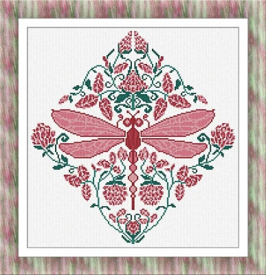 Damask and Dragonfly | Alessandra Adelaide Needleworks