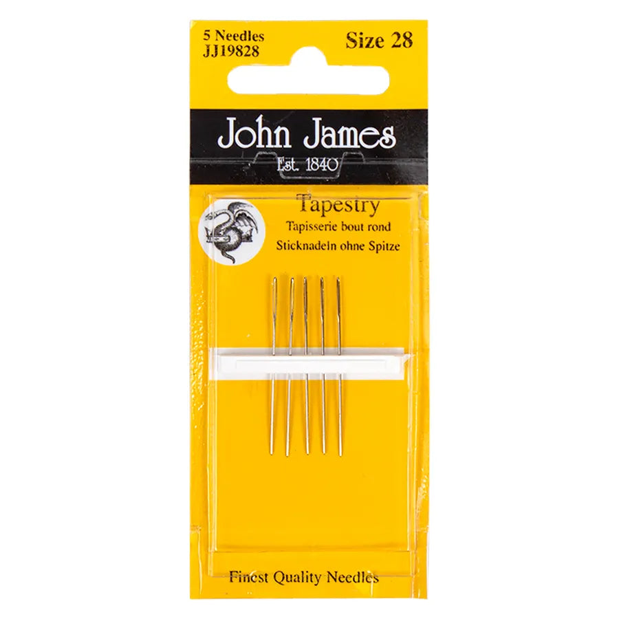John James Tapestry Needles Size 28 | John James