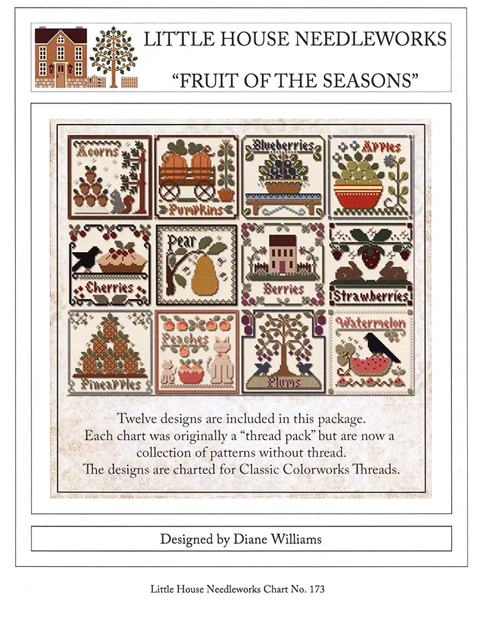Fruit Of The Seasons (#904) | Little House Needleworks