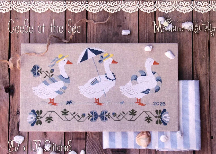 Geese At The Sea | Madame Chantilly