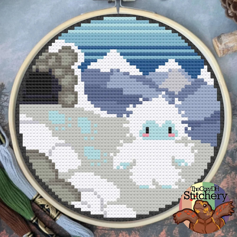 Tiny Yeti | The Cozy DH Stitchery