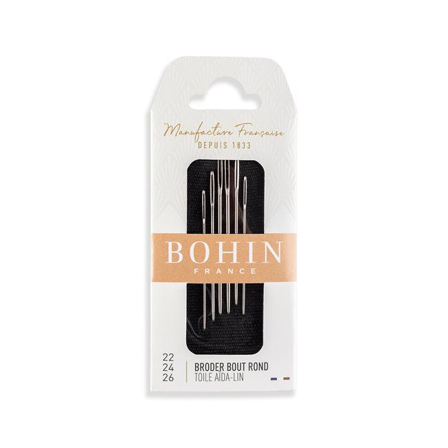 Bohin Tapestry Needle Size 22, 24, 26 | Bohin France