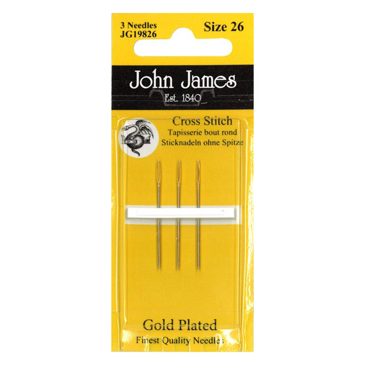 John James Tapestry Needles Size 26 | John James