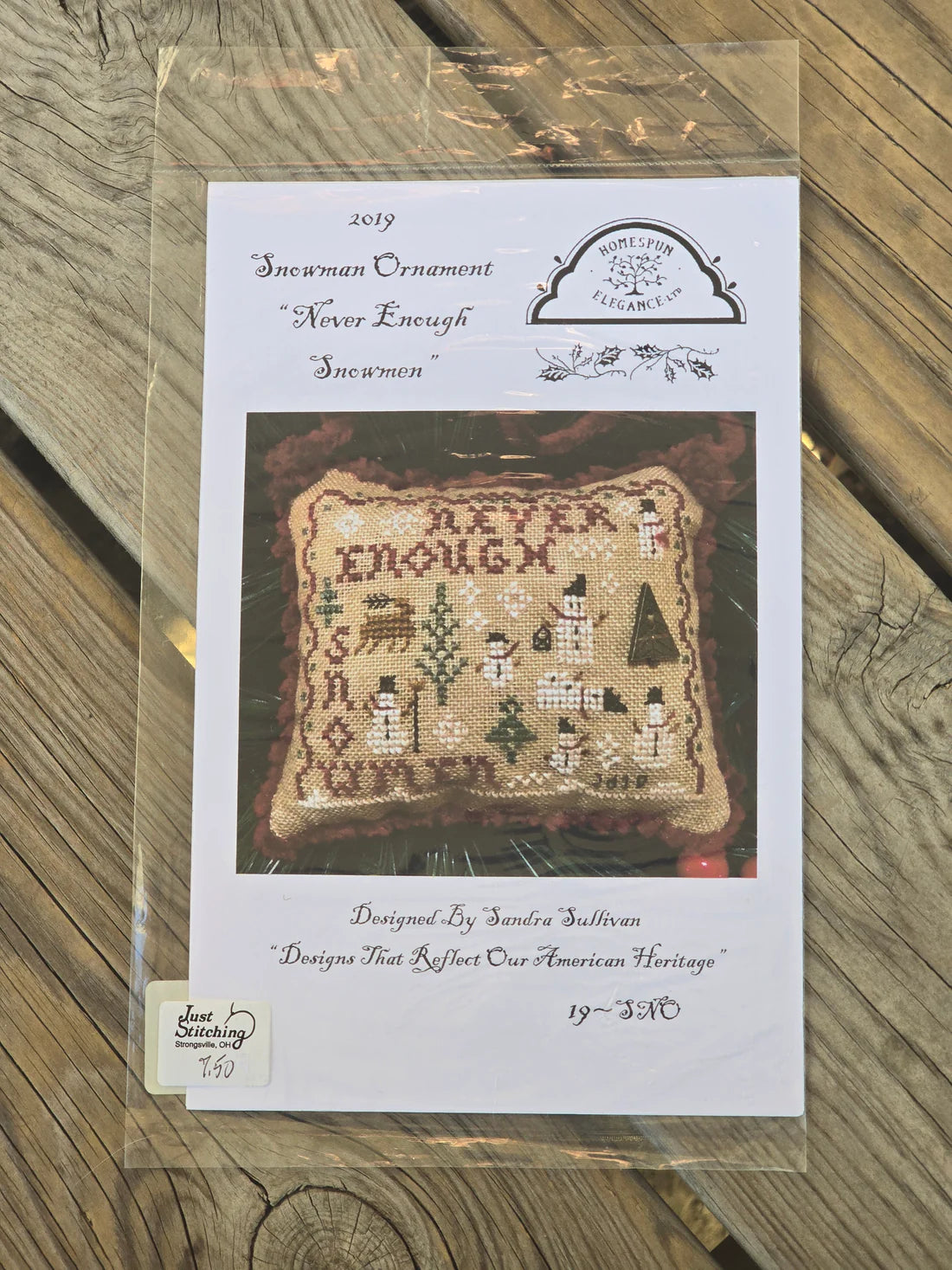 Never Enough Snowmen (#623) | Homespun Elegance