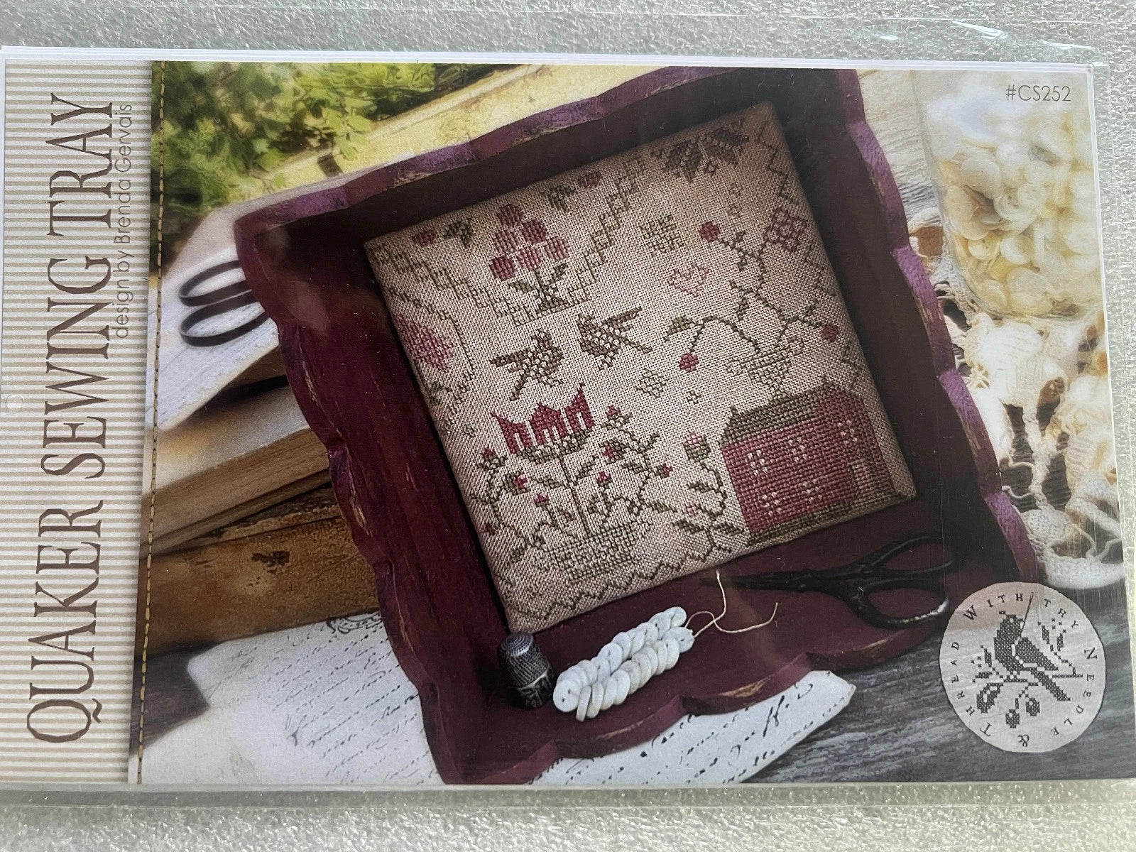 Quaker Sewing Tray (#1113) | With Thy Needle & Thread