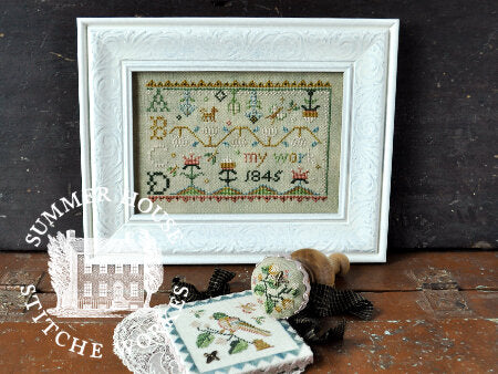 Sarah Jane Grant 1845 (#711) | Summer House Stitche Workes