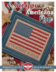 Scrappy Americana Flag | Lori Holt - Bee in My Bonnet