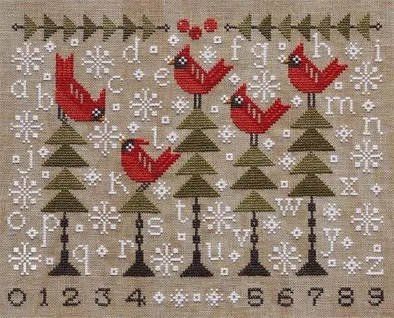 Chilly Cardinals Sampler | Artful Offerings