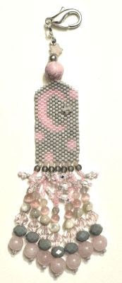 Crescent Moon and Stars Fob | Fern Ridge Collections