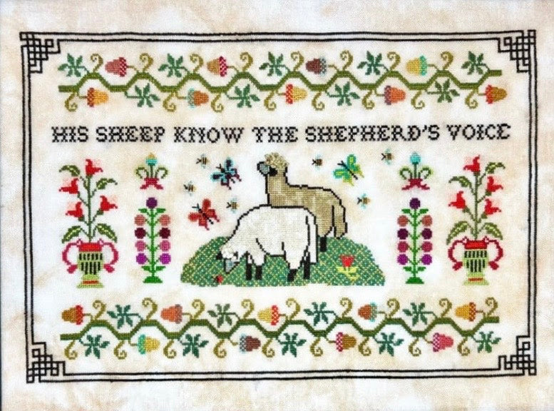His Sheep Know | Monticello Stitches