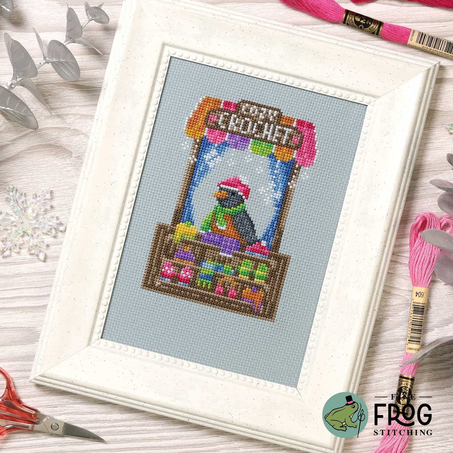 Crochet Shop Robin | Fine Frog Stitching