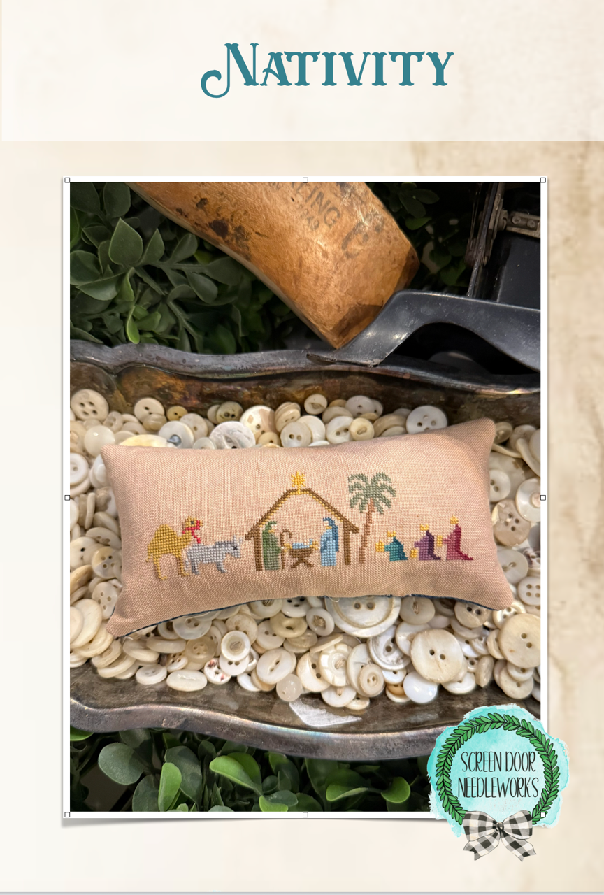 Nativity | Screen Door Needleworks