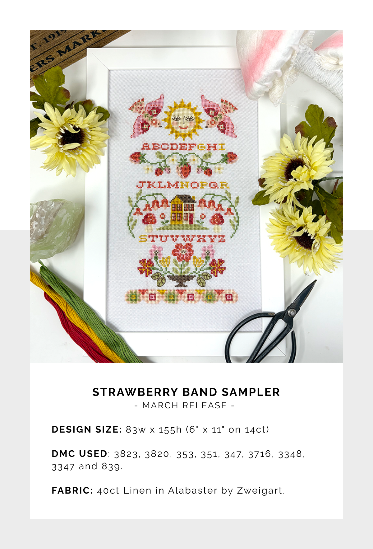 Strawberry Band Sampler | Tiny Modernist