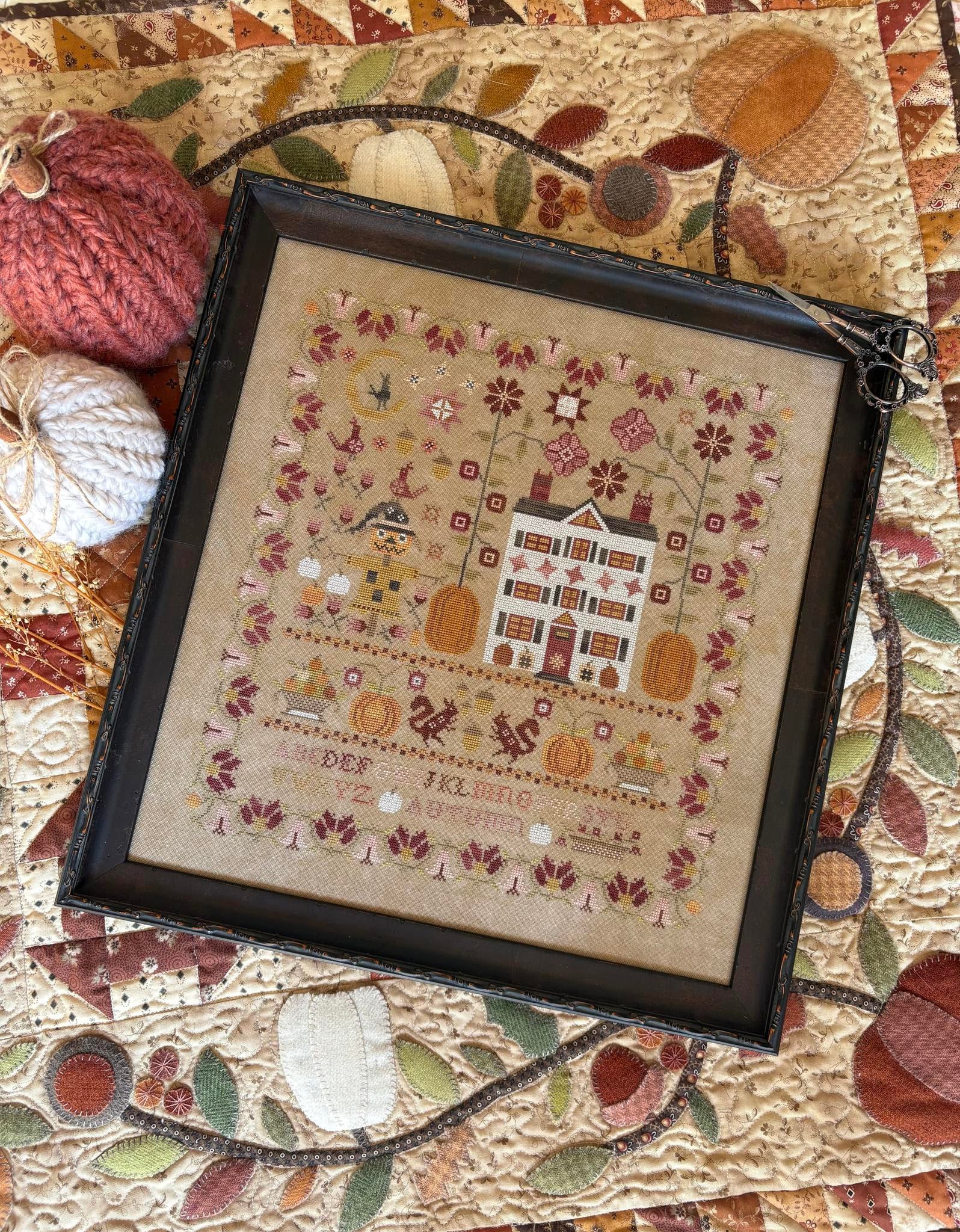 Enchanted Autumn Sampler | Pansy Patch Quilts and Stitchery