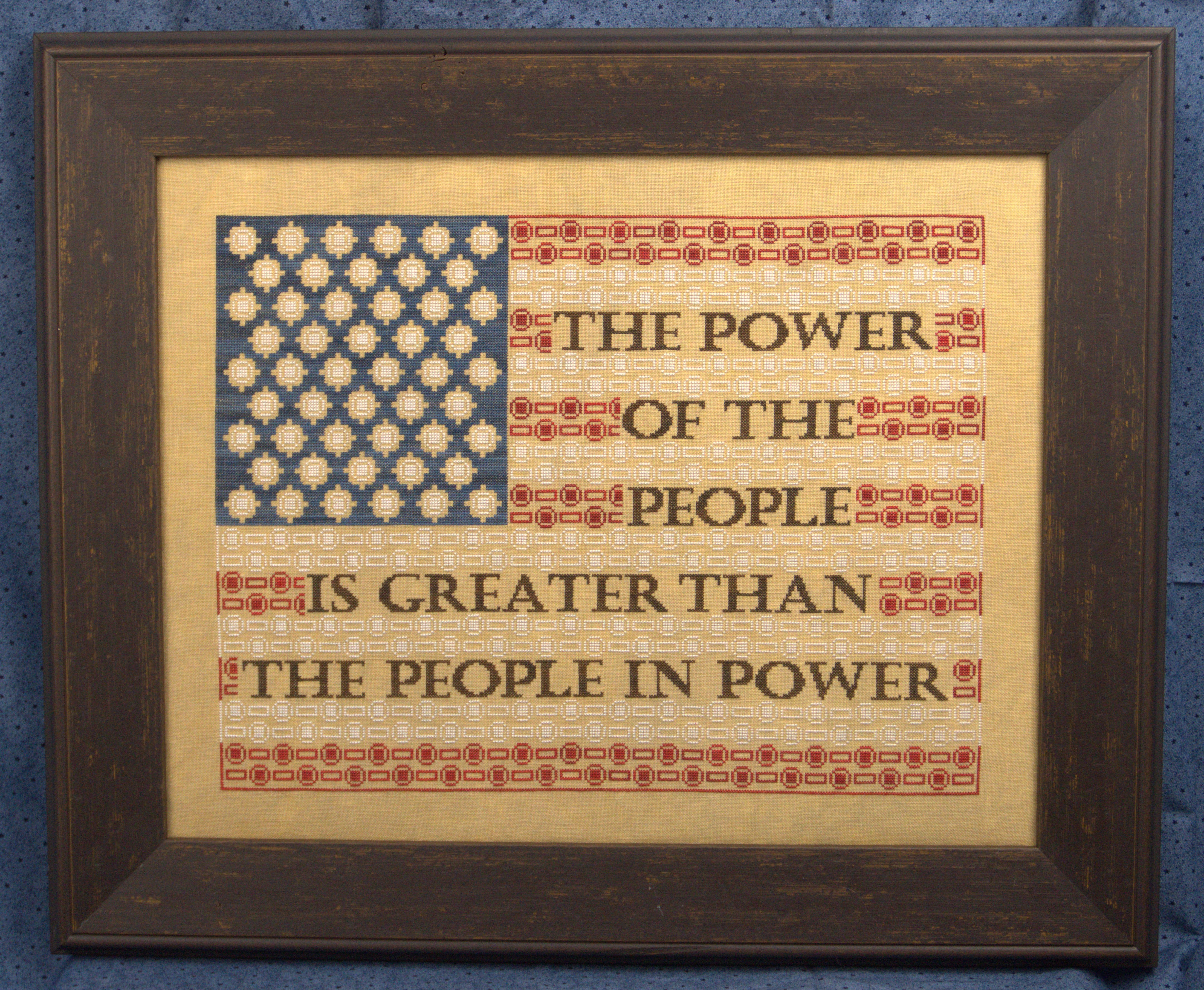 Power of the People | Wildflower Stitching