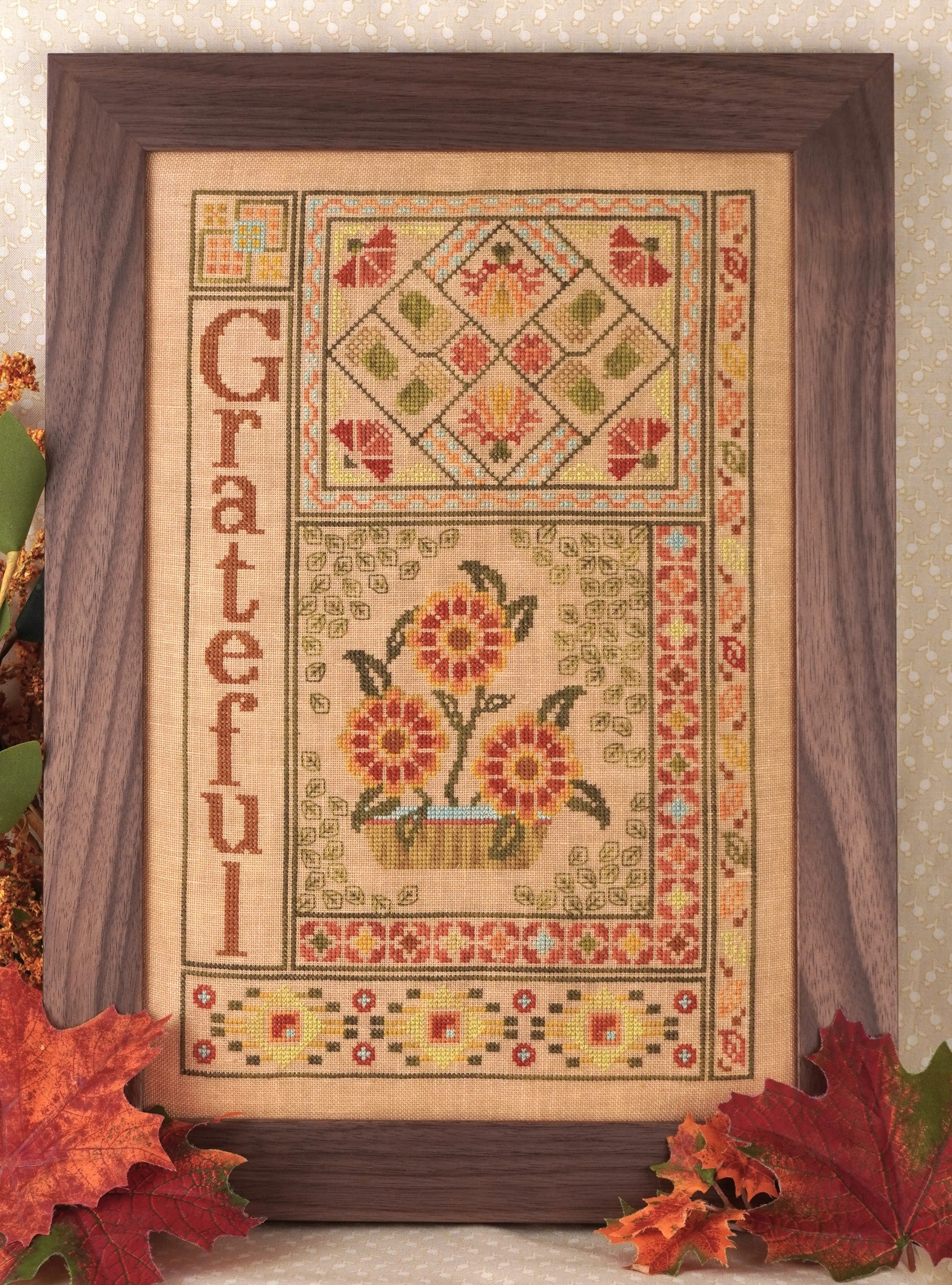 Grateful | Wildflower Stitching