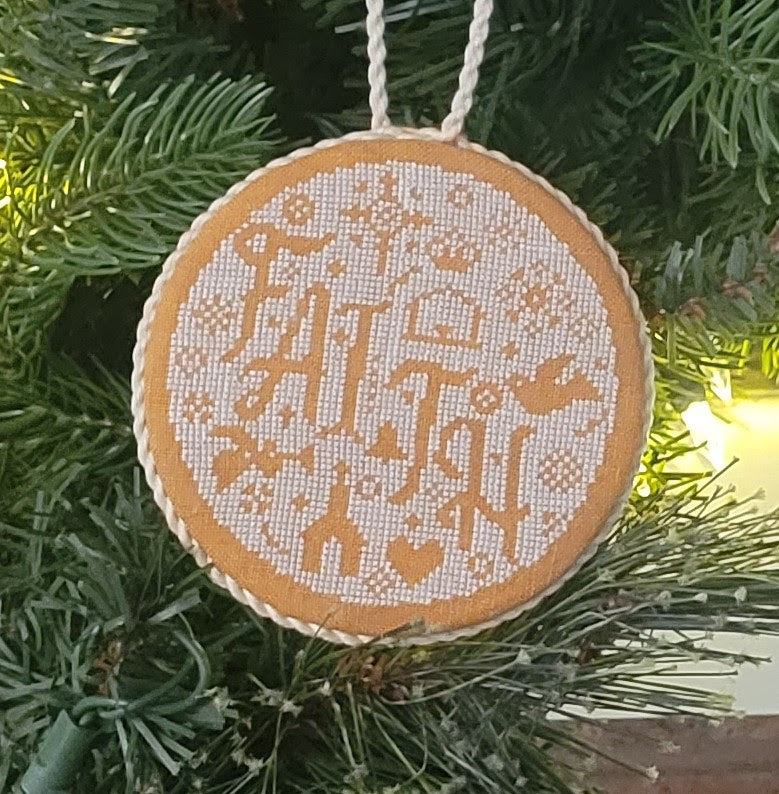 Faith Bauble | Wildflower Stitching