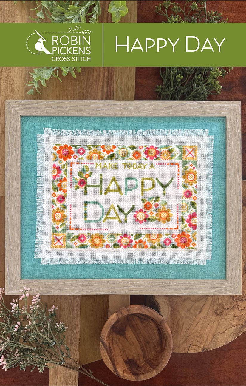 Happy Day | Robin Pickens Cross Stitch