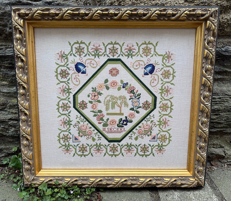 M. Seckel - Antique Sampler Reproduction | Jan Hicks Creates!