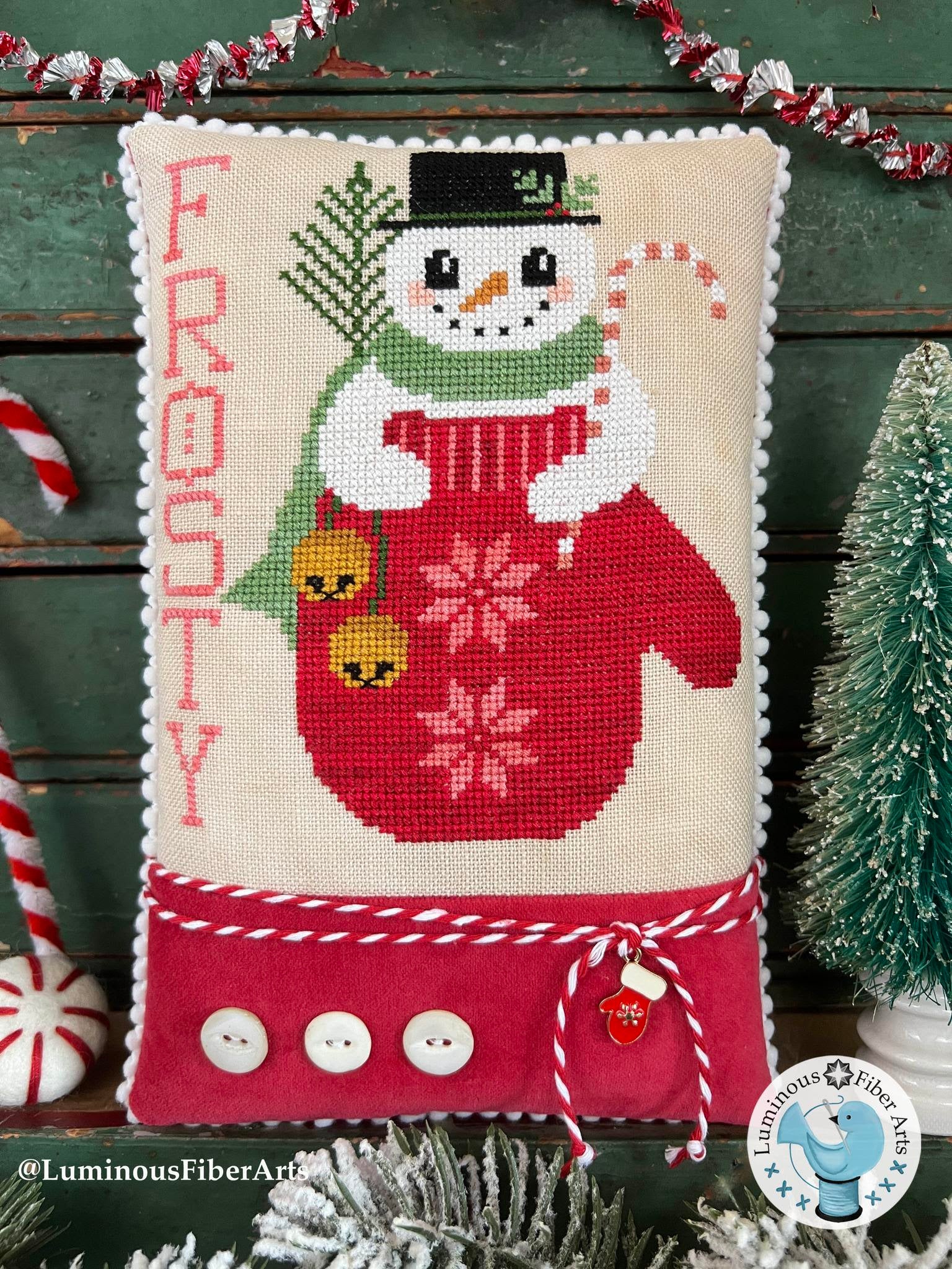 Frosty's Cozy Christmas | Luminous Fiber Arts